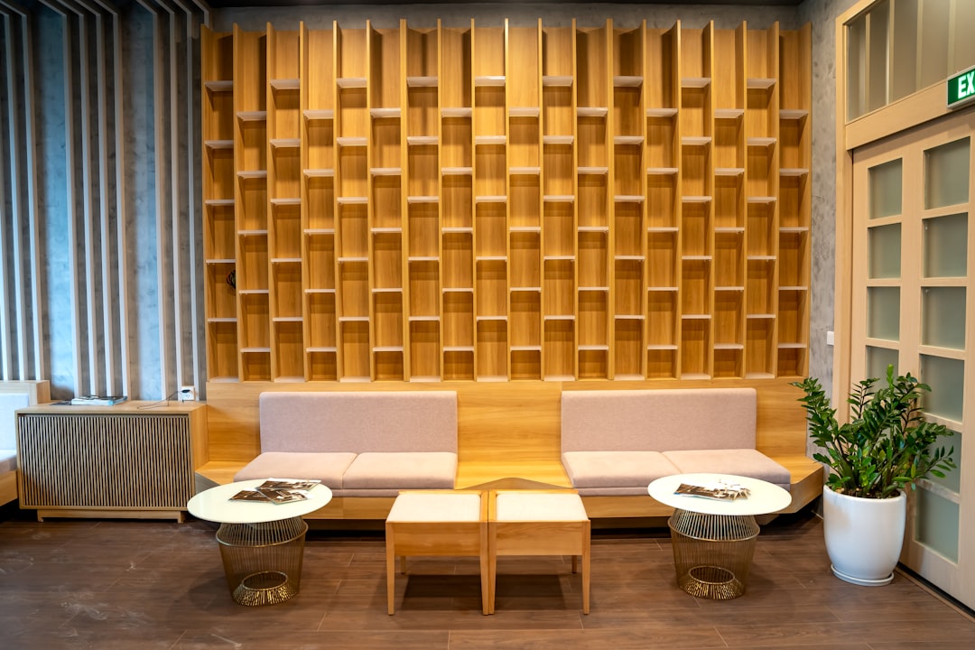 A luxurious and private executive lounge